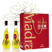 玛蒂娜特级初榨橄榄油（耀世尊享花瓶）500ml*2礼盒装