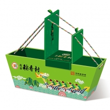 北京稻香村粽子【龙舟送福】粽子礼盒
