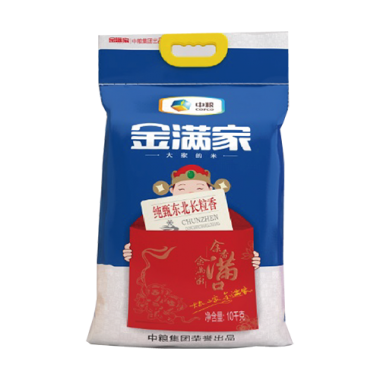 中粮金满家纯甄东北长粒香米5KG