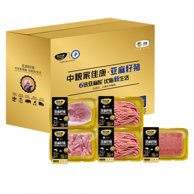 中粮家佳康亚麻籽猪肉礼盒A款